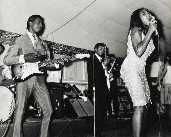 Ike and Tina Turner at the Club Paradise, 1962