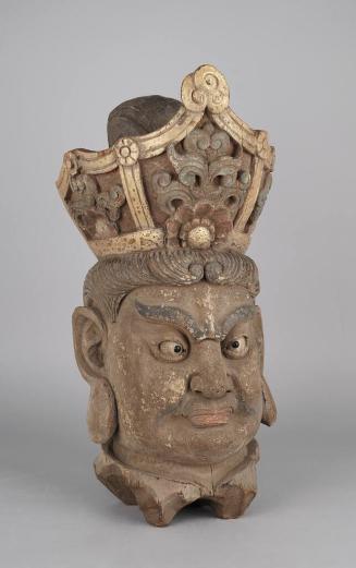 Head of a Temple God