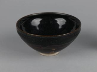 Black-glazed "Oil Spot" Bowl