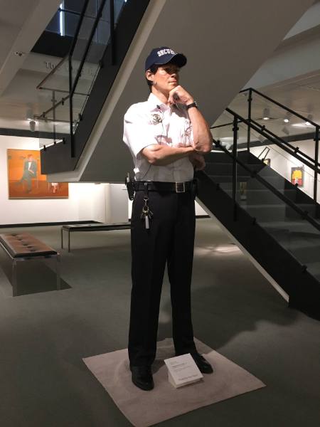 Standing Security Guard