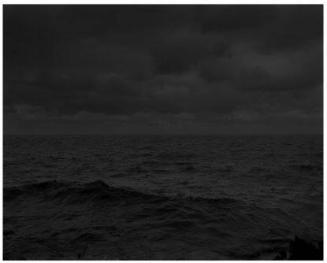 Untitled #25 (Lake Erie and Sky) from the series Night Coming Tenderly, Black