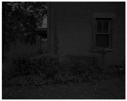 Untitled #3 (Cozad-Bates House) from the series Night Coming Tenderly, Black