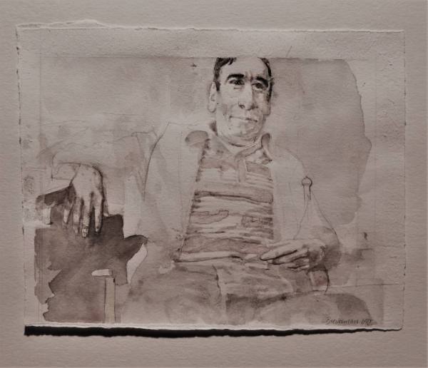 Untitled (Seated Man)