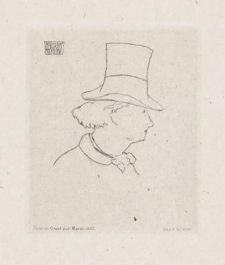 Baudelaire with Hat