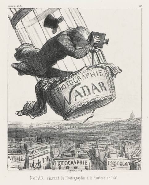 Nadar élevant la Photographie à la hauteur de l'Art (Nadar Raising Photography to the Level of Art)