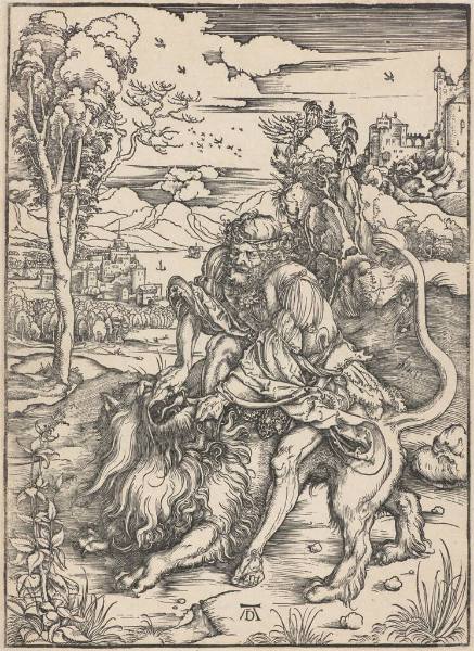 Samson Slaying the Lion