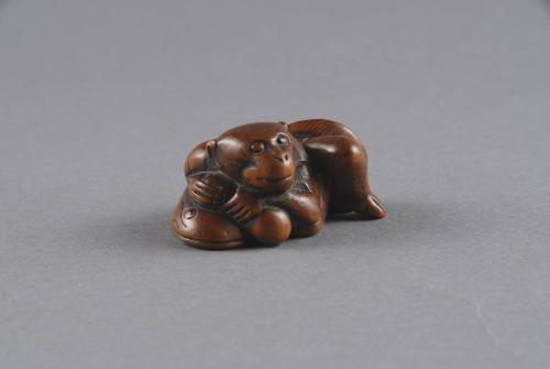 Monkey / Catfish Netsuke