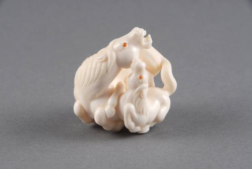 Mare / Colt Netsuke