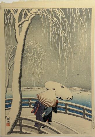 Snow on Willow Bridge