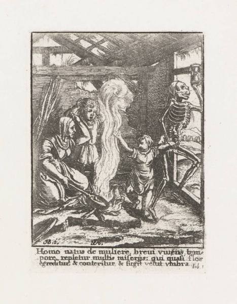 Dance of Death: The Infant  Plate XXX