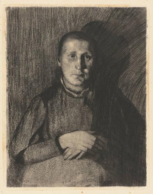 Woman with Folded Hands