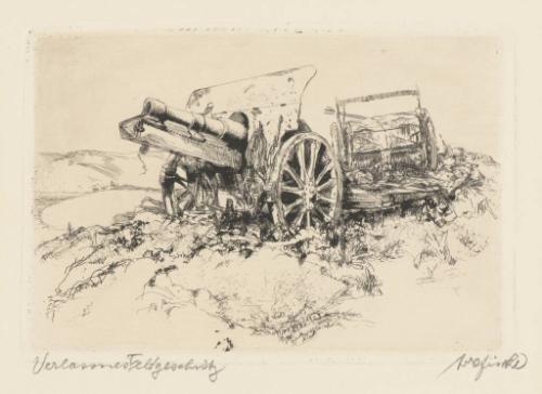 Abandoned Field Artillery, 1920