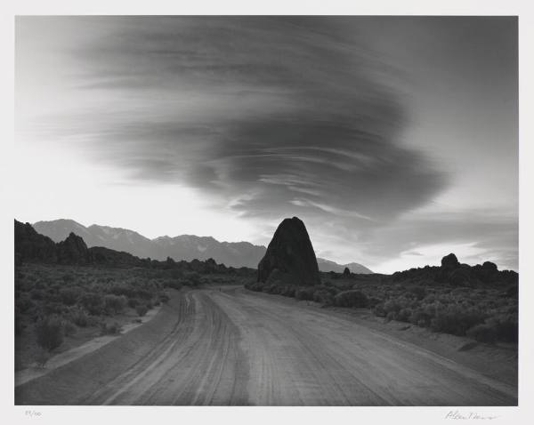 Triangle Rock, Evening Clouds, Alabama Hills, CA