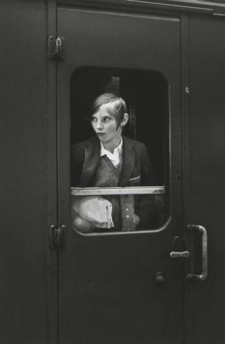 Girl on a Train, Waterloo Station, London, 1969