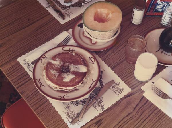Breakfast, Trails End Restaurant, Kanab, Utah