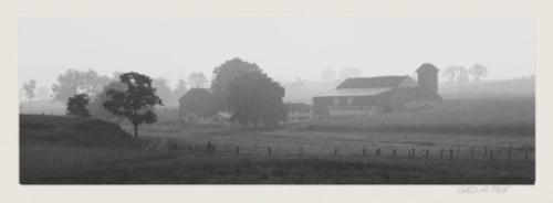 Farm in Mist, Lancaster, PA