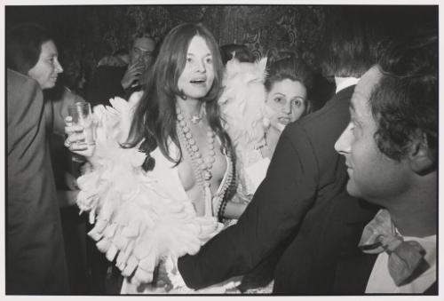 Woman at Opening of Metropolitan Museum, New York