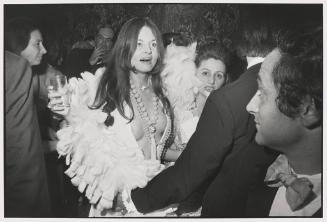 Woman at Opening of Metropolitan Museum, New York