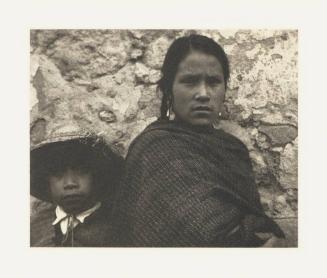 Mexican Portfolio: Young Woman and Boy, Toluca