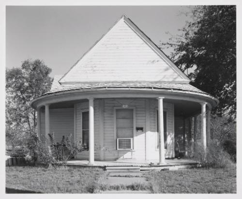 House with Round Porch, Hillsboro, Texas, 1978