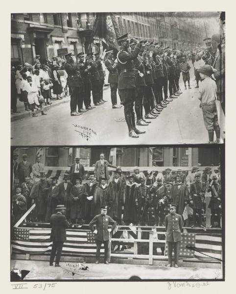 Marcus Garvey and Garvey Militia, Harlem