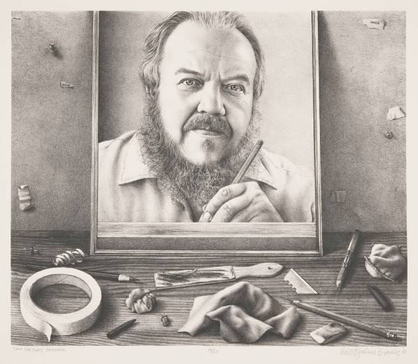 Self-Portrait, Drawing