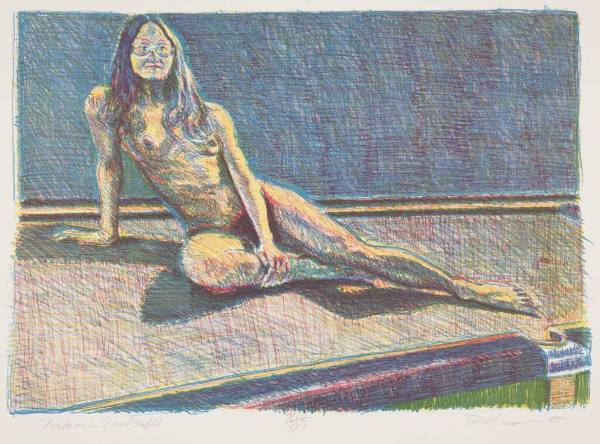 Nude on a Pool Table