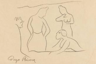 Three Bathers