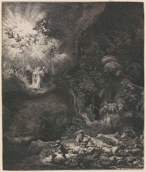 Angel Appearing to the Shepherds