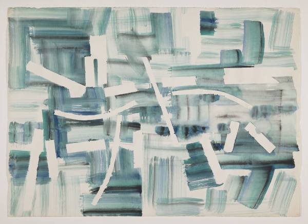 Untitled (Green and White)