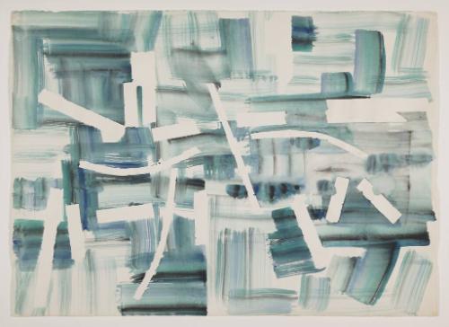 Untitled (Green and White)