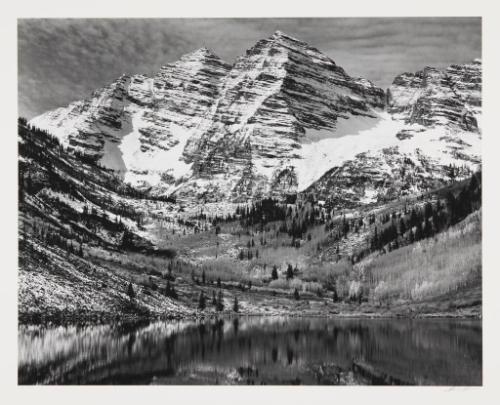 Maroon Bells, near Aspen, Colorado