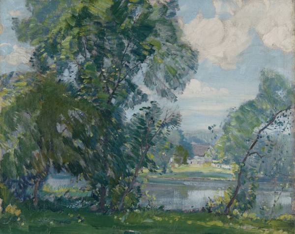 River Landscape - Summer