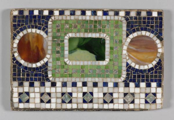 Mosaic Sample / Tile Inset Plaque