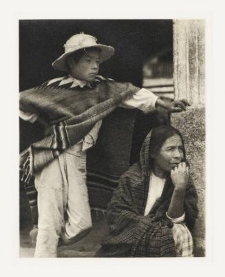 Mexican Portfolio: Woman and Boy, Tenancingo