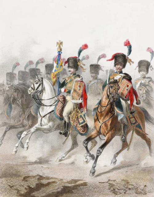 Garde Imperiale, Chasseurs à Cheval (Marbot's French Military Scene Series: 5. Imperial Guard, Cavalary)