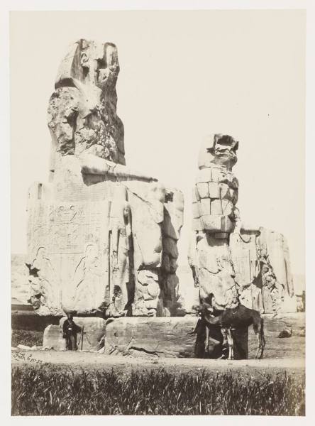 The Statues of Memnon, Plain of Thebes