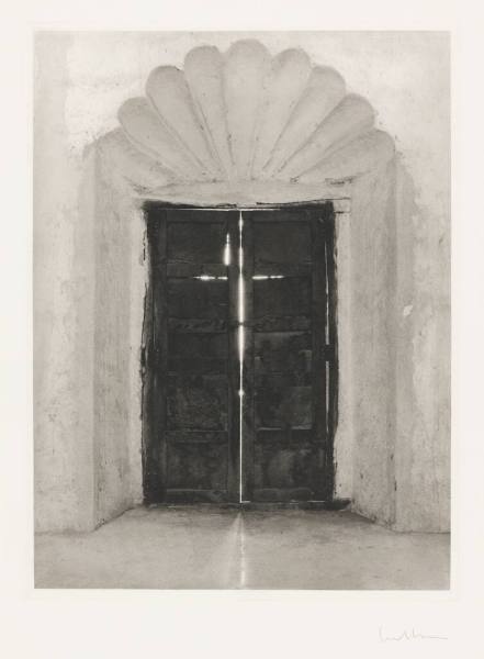 Old Mexico: Balcony Window, Caborca