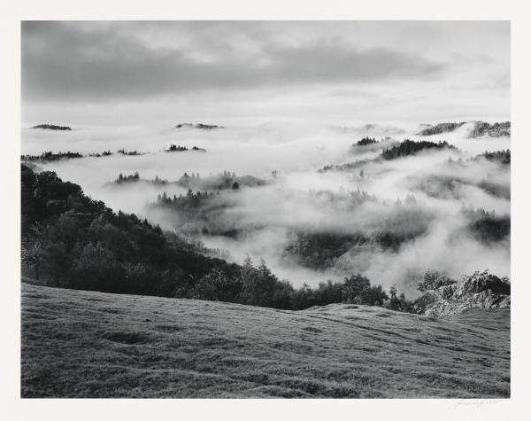 Clearing Storm, Sonoma County Hills, California