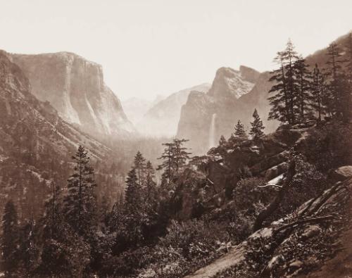 Valley of the Yosemite: Early Morning From Moonlight Rock