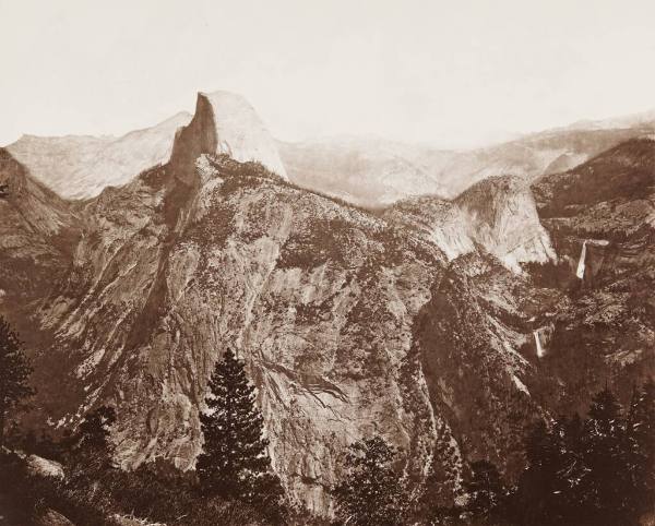 The High Sierra, from Glacier Rock