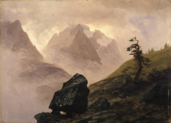 Mount Brewer from King's River Canyon