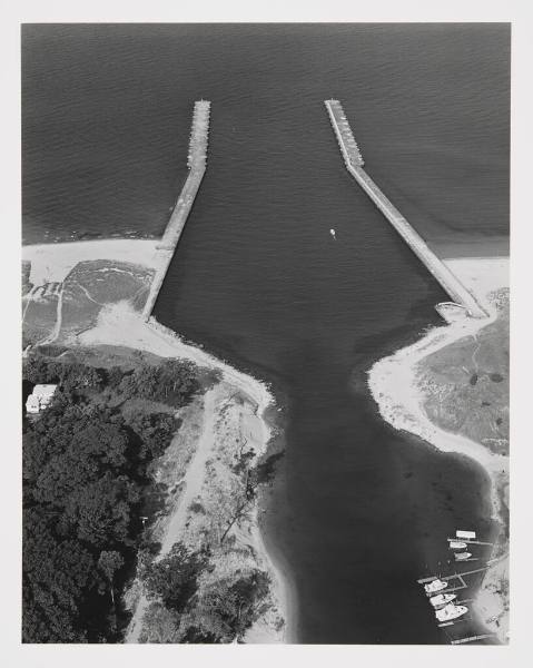 Aerial View of Port Sheldon, Michigan