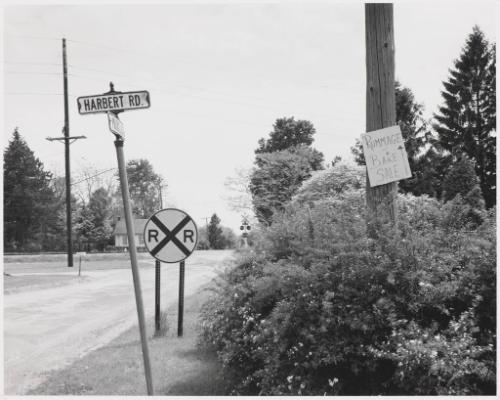 Road Signs, Harbert Road, Harbert, Michigan