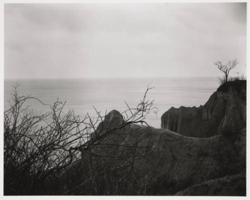 Clay Cliffs and Rainstorm